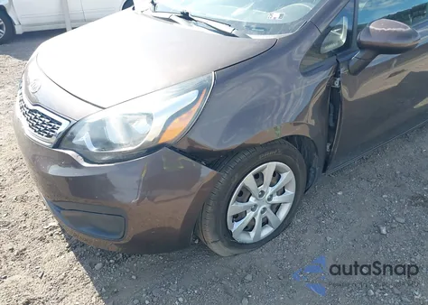 2012 Kia Rio Ex from USA, damaged, VIN KNADN4A37C6058155